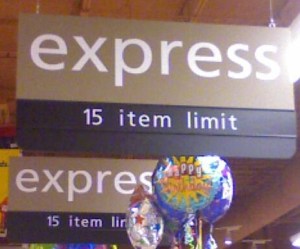 15 Items - Here we draw the line in the sand!